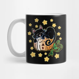 Halloween Black Cat Mug